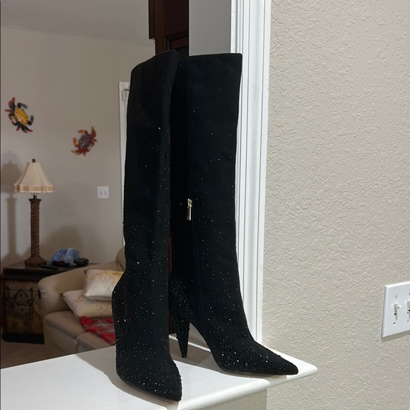 Jessica Simpson Maryeli Women's Embellished Dress Boots Women's Boots Size 6.5 - Picture 2 of 8